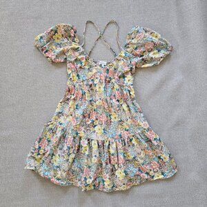 Heartloom Floral Mini Dress